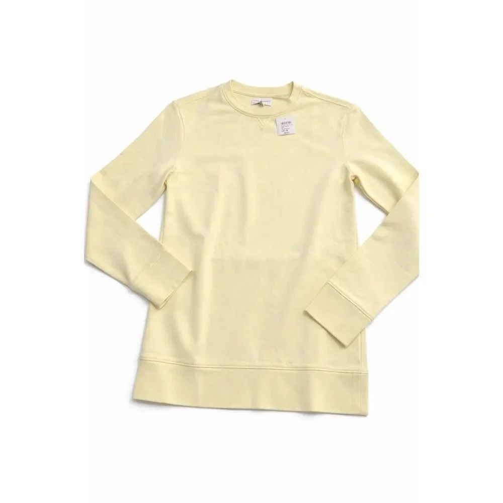 NWT Club Monaco Tricot Chartreuse Sweatshirt Size XS New